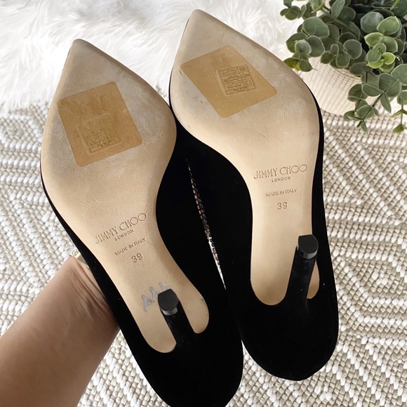 NWOT Jimmy Choo Rare $1395 Crystal Heels - Picture 9 of 14